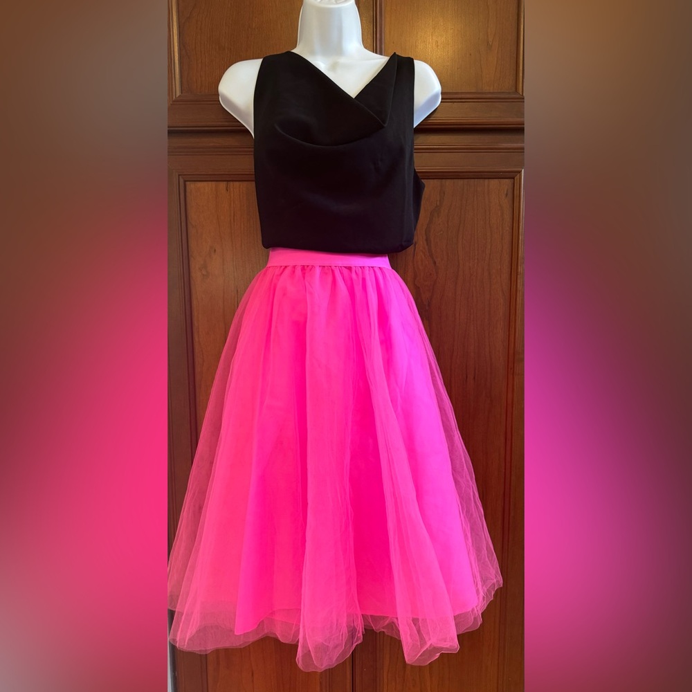 A New Day hot pink tulle skirt - small